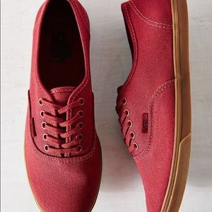 Women’s Burgundy Vans